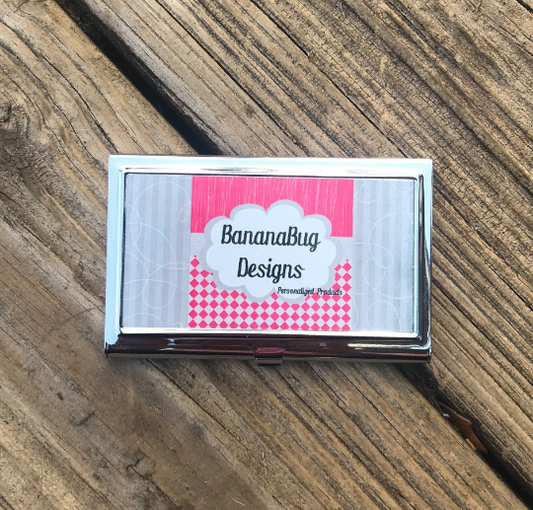 Custom Business Card Holder
