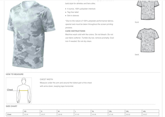 Legends Unisex Camo Hex Tee