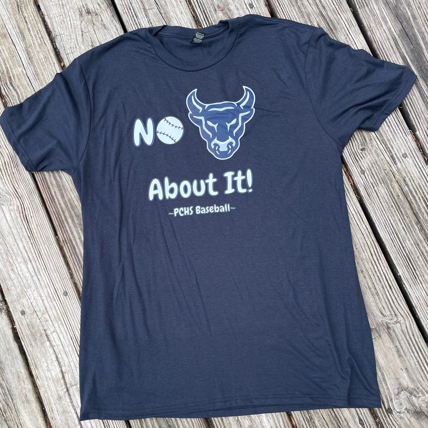 PCHS Baseball No ‘Bull’ About it Unisex Tee