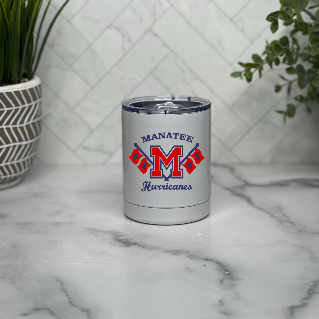 MHS Hurricanes 10 Oz Low Ball Tumbler