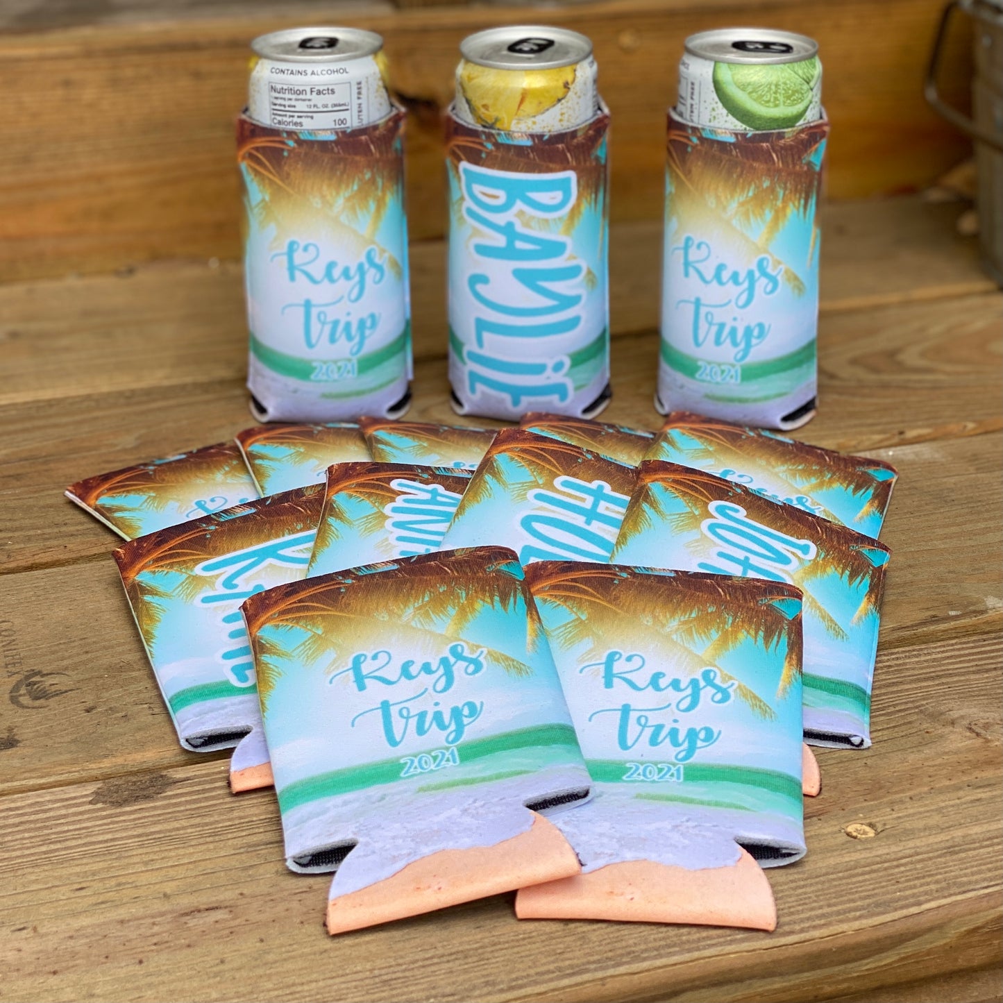 Tropical Vacation Can Cooler