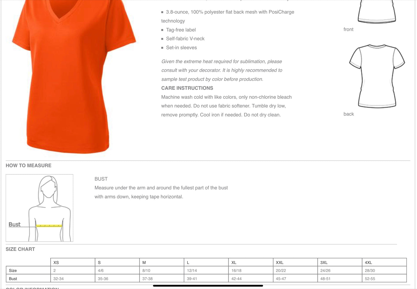 Palmetto Little League Ladies RacerMesh Tee