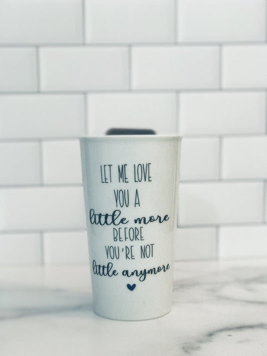 Let Me Love You A Little Mug - Banana Bug Designs