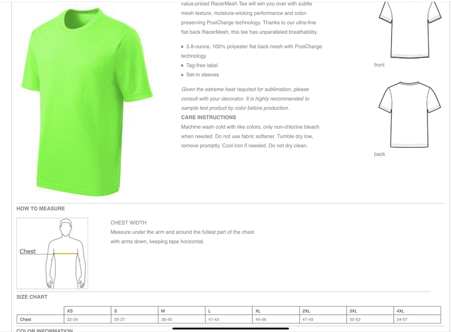 Palmetto Pride Racer Mesh Tee