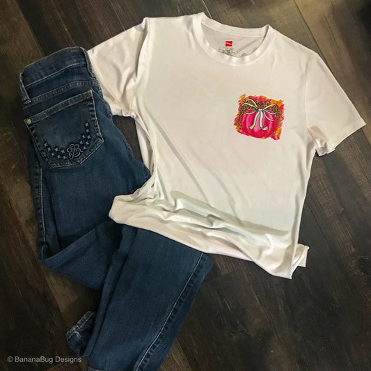 Pink Pumpkin Tee - Banana Bug Designs