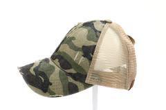 CC Criss Criss Distressed Camo Cap - Banana Bug Designs