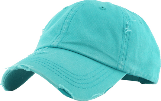 KB Ethos Distressed Ponytail Hat - Banana Bug Designs