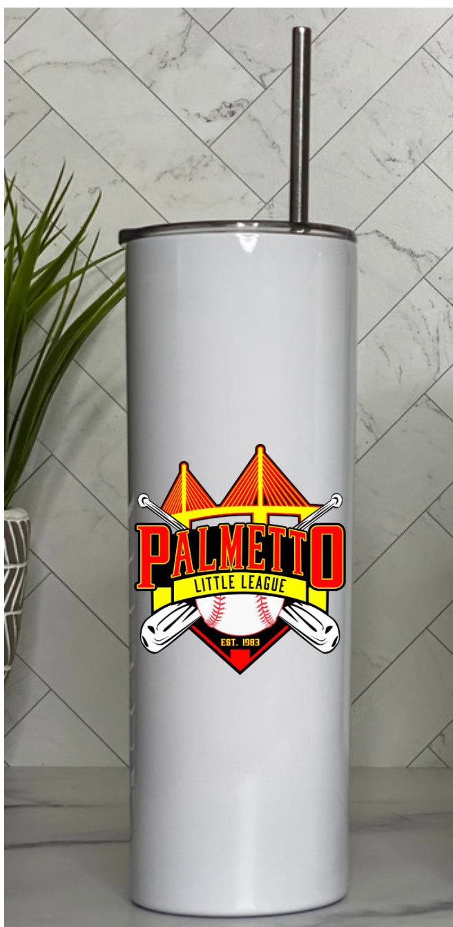 Palmetto Little League 20 Oz Slim Tumbler