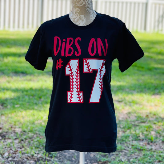 Dibs on Baseball Tee