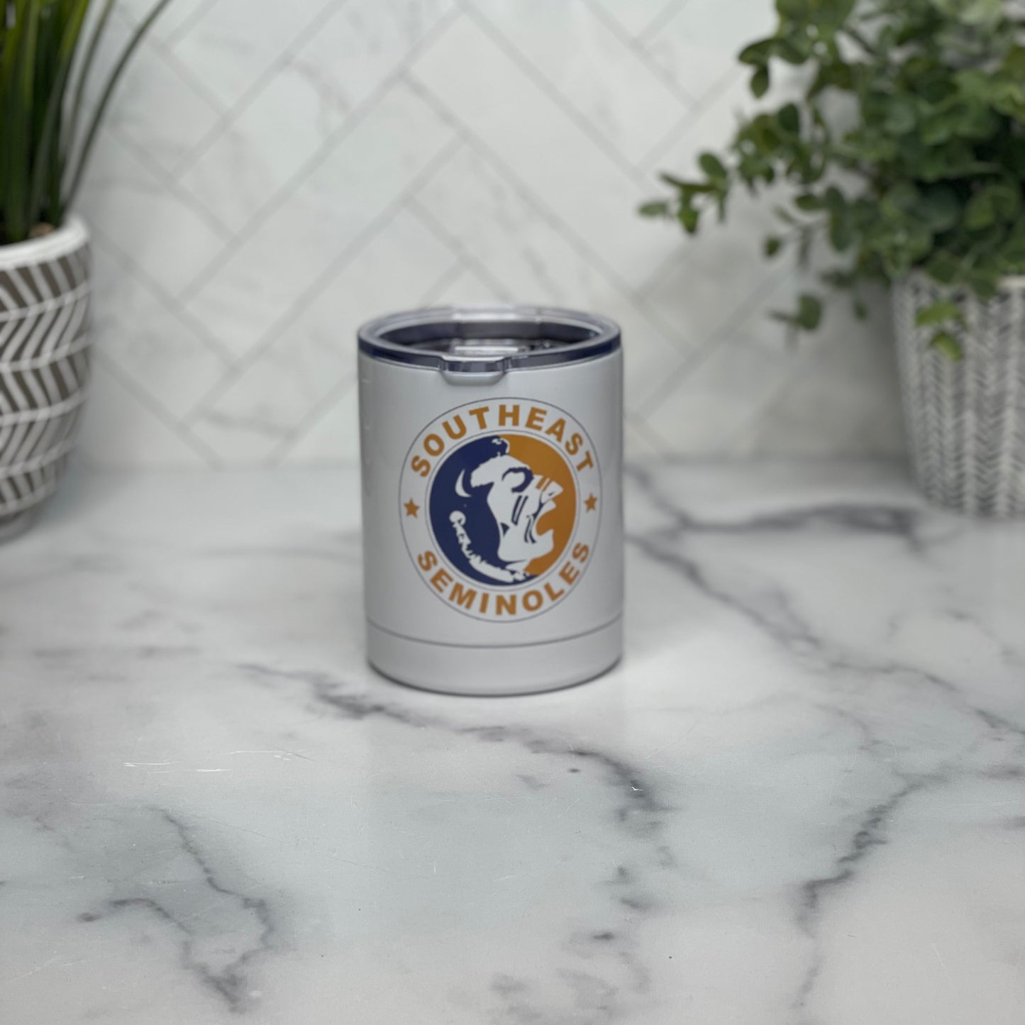 SEHS Seminoles 10 Oz Low Ball Tumbler