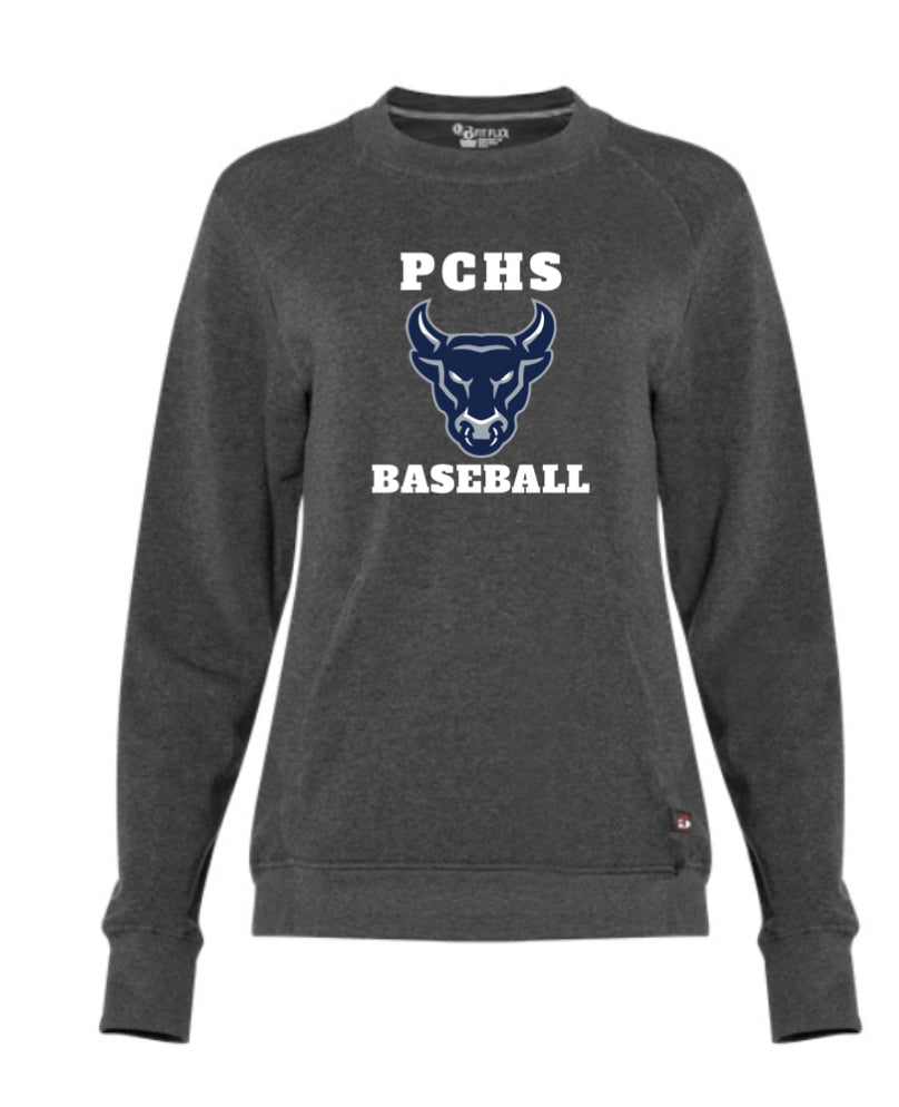 PCHS Baseball Ladies Pullover Sweatshirt