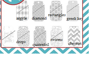 Acrylic Mason Jar Door Hanger