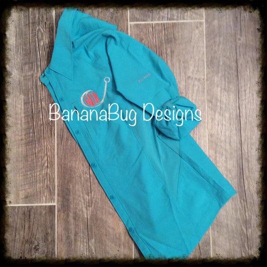 Monogrammed Fishing Shirts
