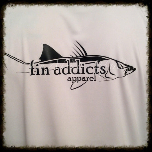 Fin Addicts Apparel Window Decal