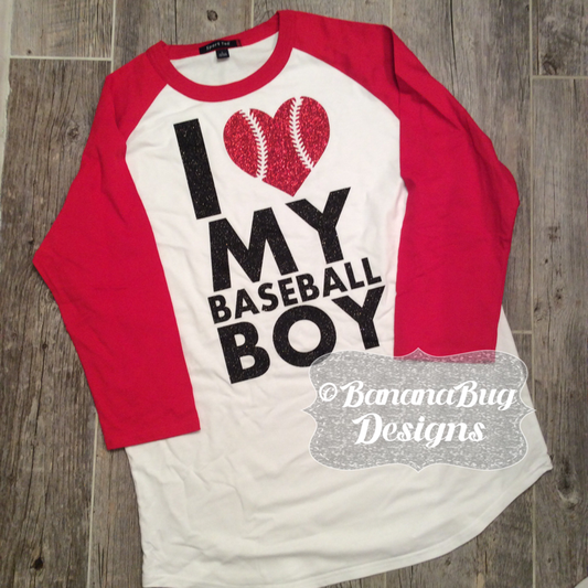 Custom Baseball raglan
