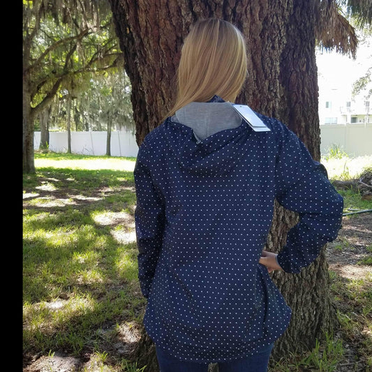 Monogrammed Chatham Anorak Pullover