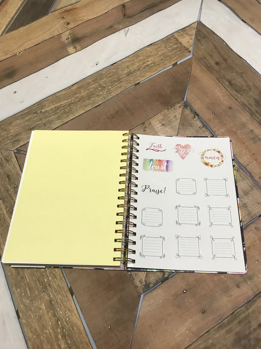 Monogrammed Scripture Journal