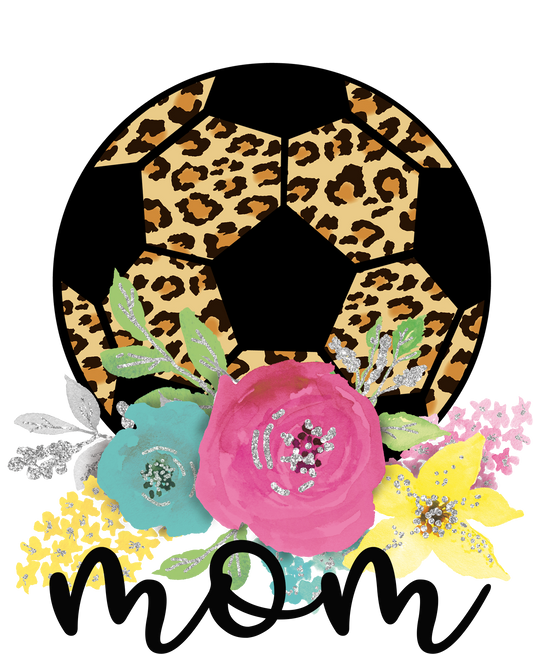 Sports Mom Leopard Tee