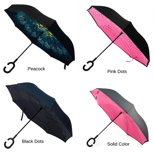 Monogrammed Inverted Umbrella