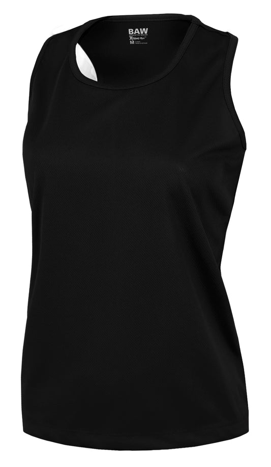 Next Level Women's Lightweight Racerback Tank Top - 3.9 Oz, 60/40 Cotton/Poly Blend, Curved Hem, Banana Color, Large