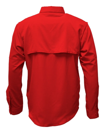 BAW 3300 Men L/S Fishing Shirt with Button Down Collar