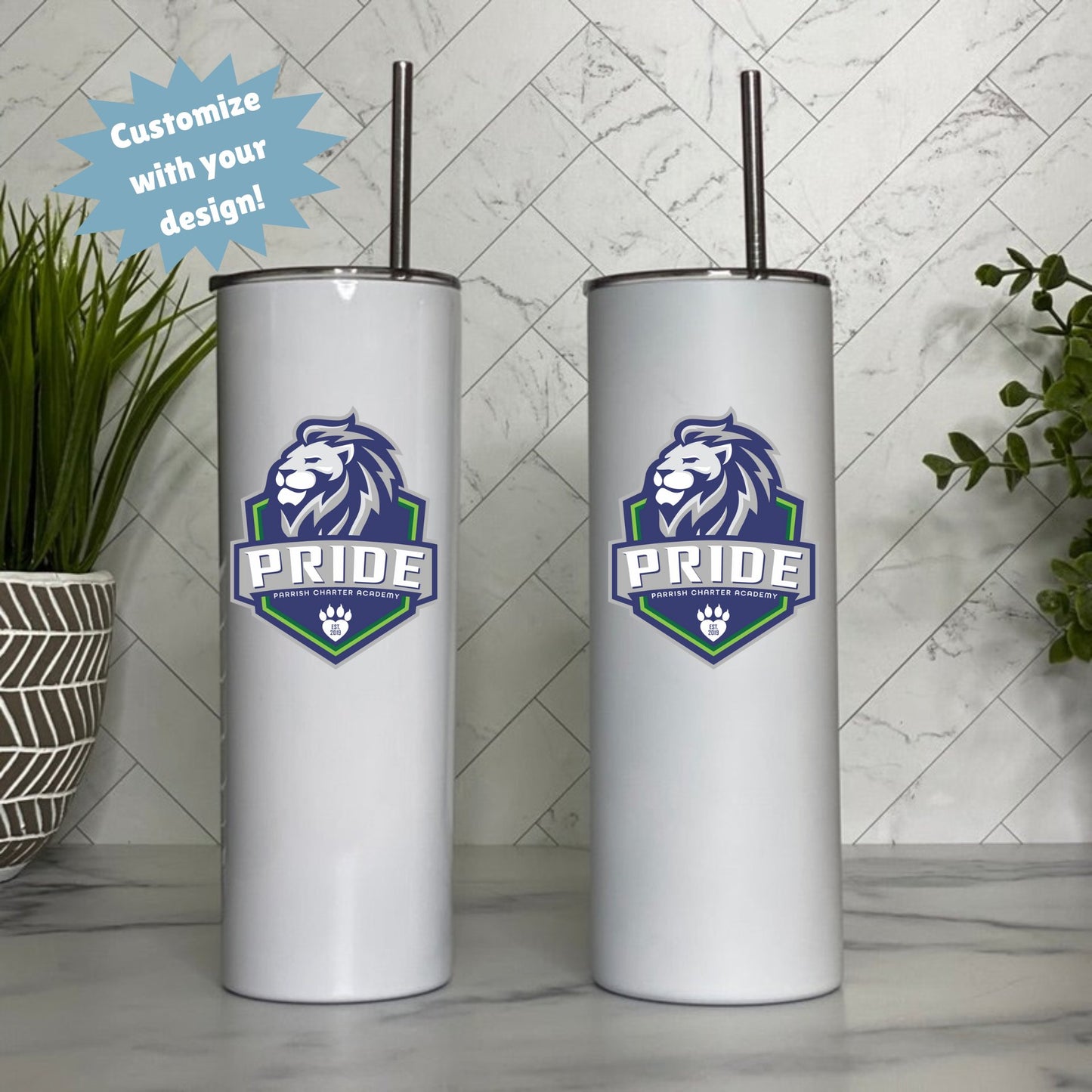 Custom Slim 20 Ounce Tumbler