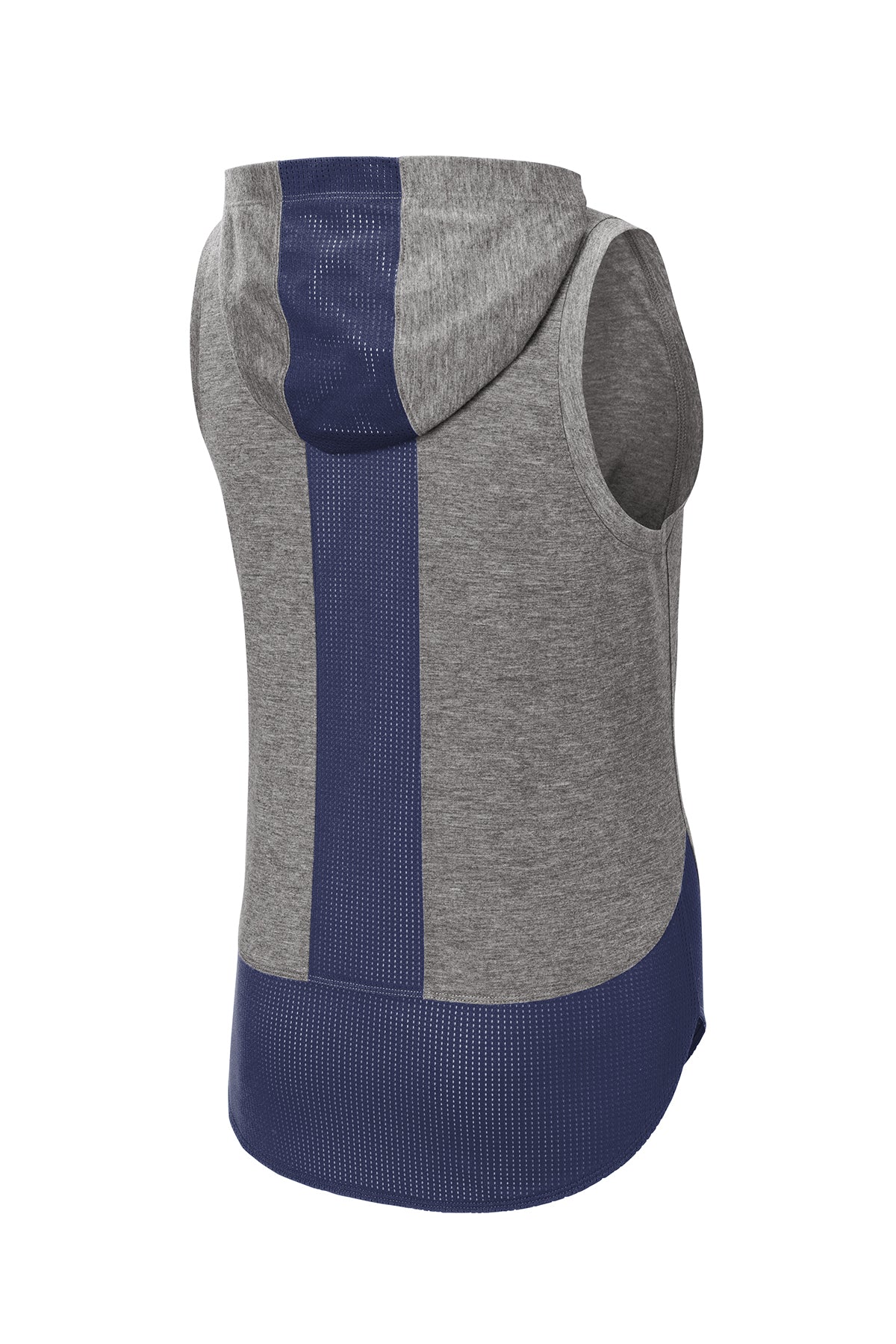 Bulldogs - PINK OUT Women's LST410 Sport-Tek® Women's PosiCharge ® Tri-Blend Wicking Draft Hoodie Tank