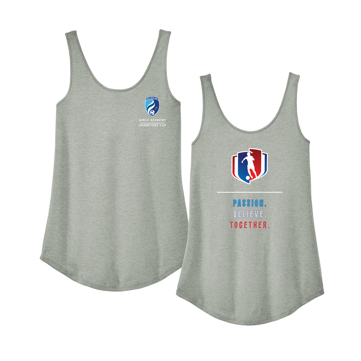 West Florida Flames DT151  District® Women’s Perfect Tri® Relaxed Tank