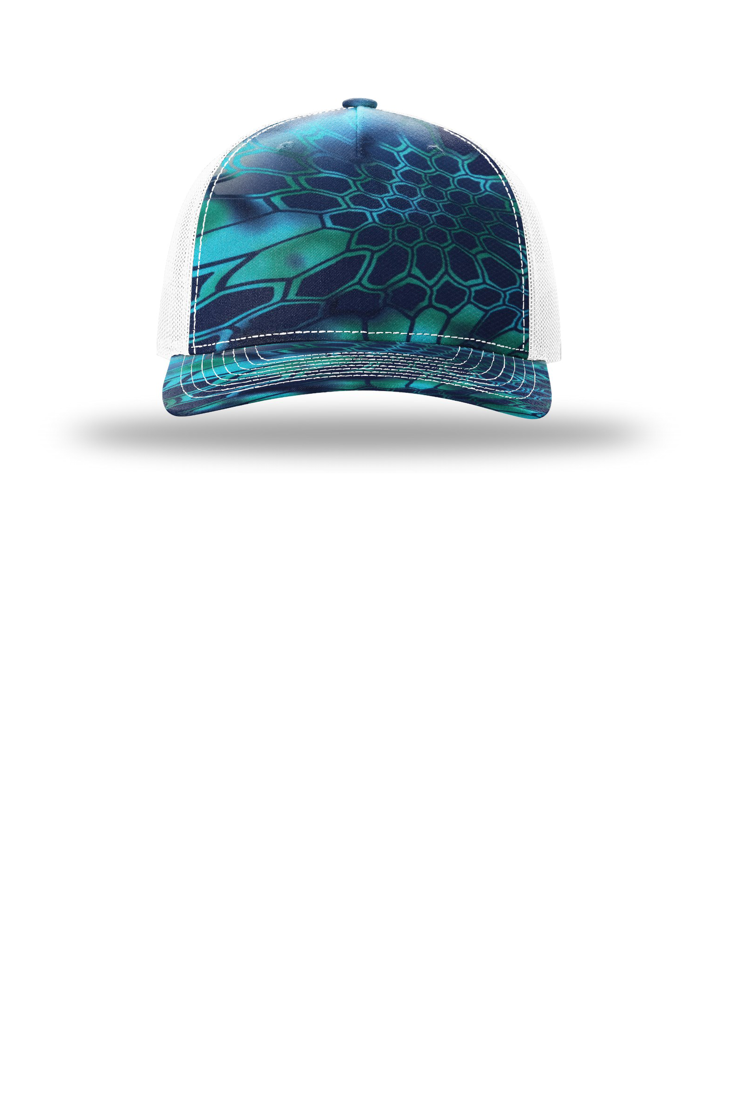 112PFP Richardson Printed Five-Panel Trucker
