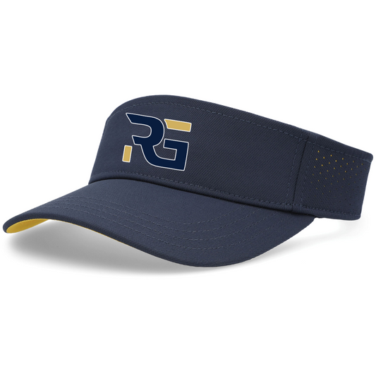 Rock Gold Visor with Embroidered logo