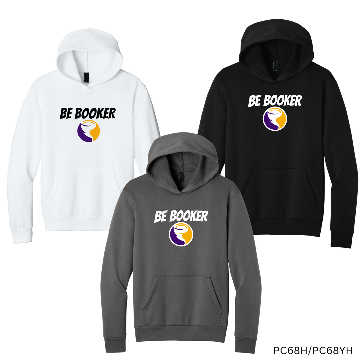 PC68H/PC68YH Be Booker Spirit Hooded Sweatshirt