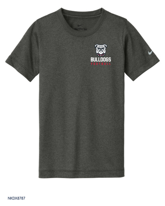Bulldogs - Youth, Adult, Women's NKDX8730 / NKDX8734 / NKDX8787 Nike Swoosh Sleeve rLegend Tee