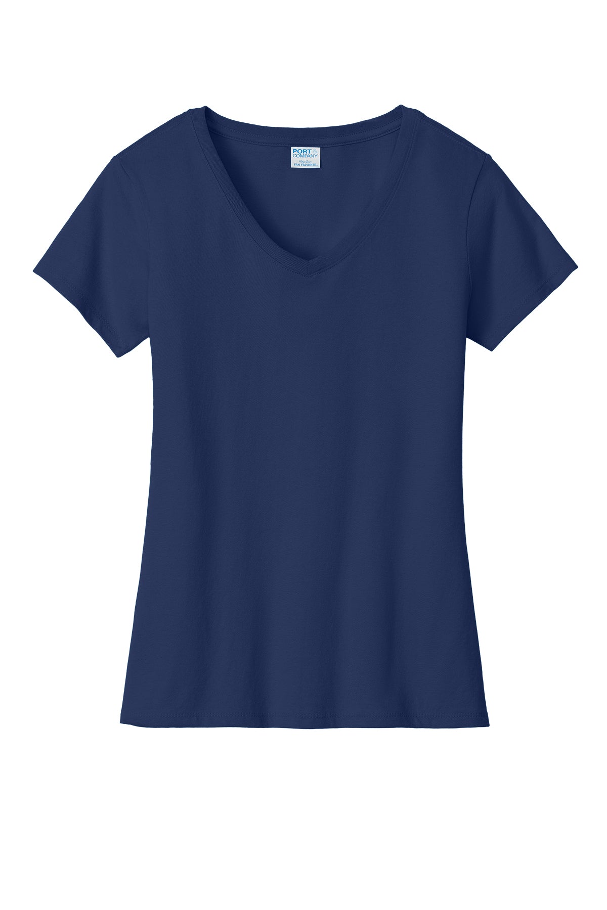 Port & Company® Ladies Fan Favorite V-Neck Tee. LPC450V