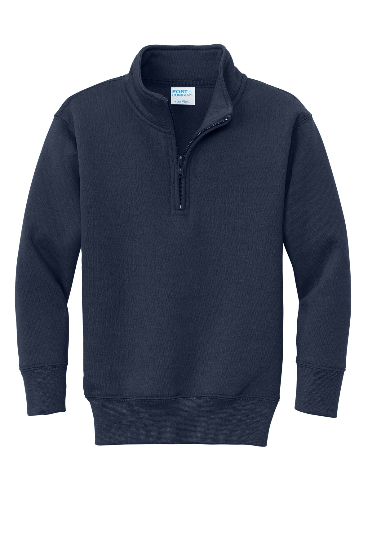 PC78YQ Port & Company ® Youth Core Fleece 1/4-Zip Pullover Sweatshirt