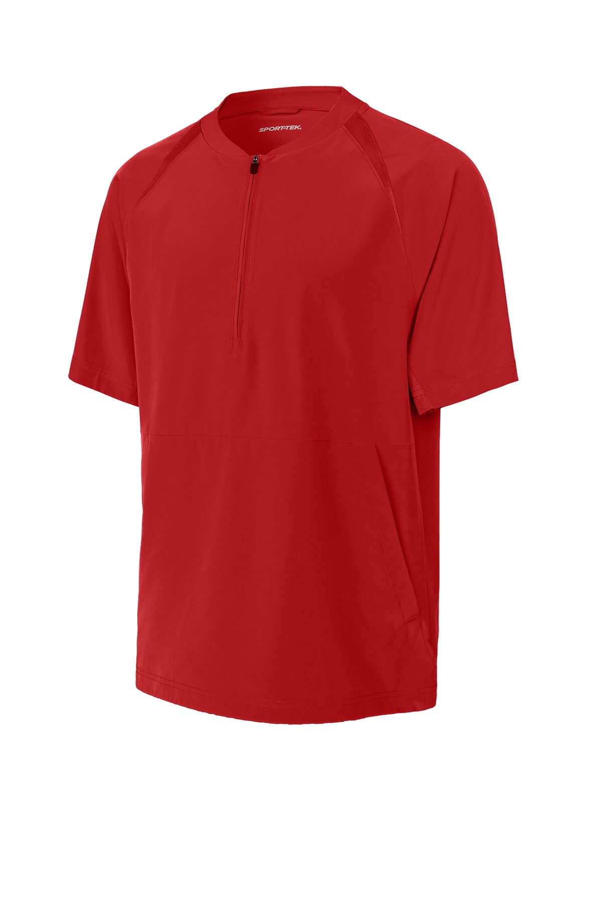 JST489 Sport-Tek® Repeat 1/2-Zip Short Sleeve Jacket
