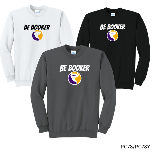 PC68H/PC68YH Be Booker Fleece Crew Sweatshirt