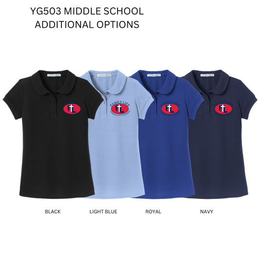 FLCS Middle School Girls Additional Polos