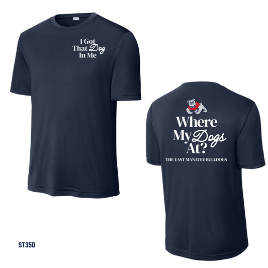 Bulldogs - Youth & Adult ST350 / YST250 Sport-Tek® PosiCharge® Competitor™ Tee