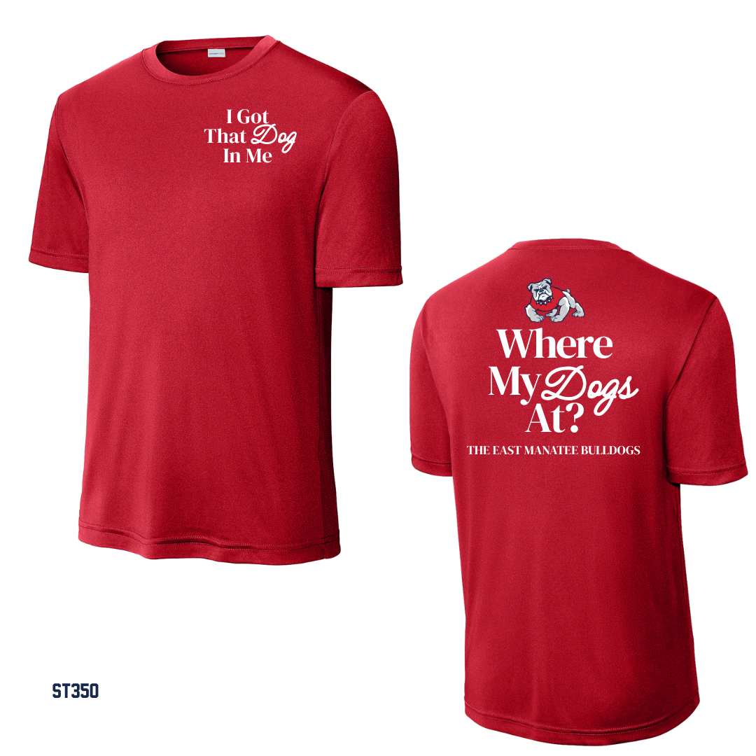Bulldogs - Youth & Adult ST350 / YST250 Sport-Tek® PosiCharge® Competitor™ Tee