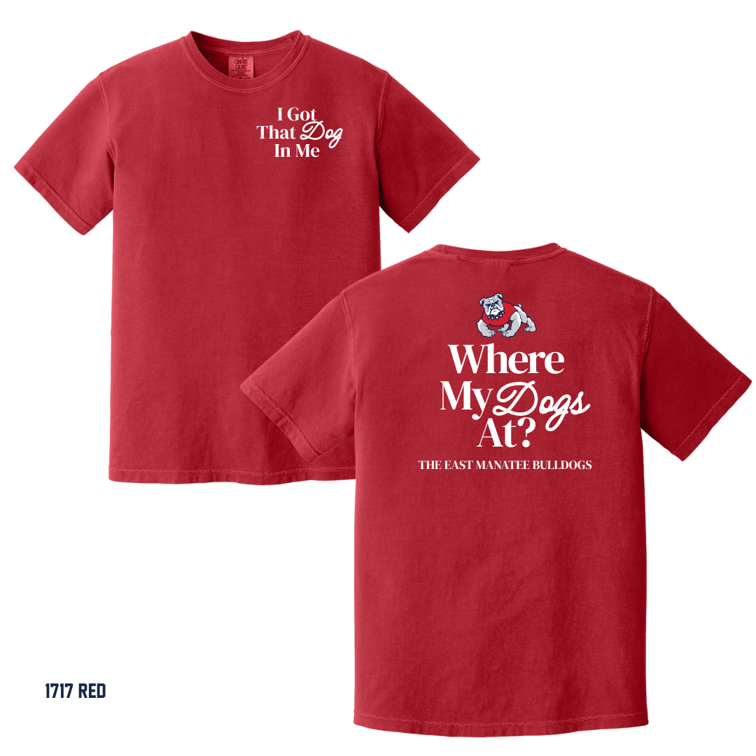 Bulldogs - Adult 1717 / 9018  Comfort Colors® Heavyweight Ring Spun Tee