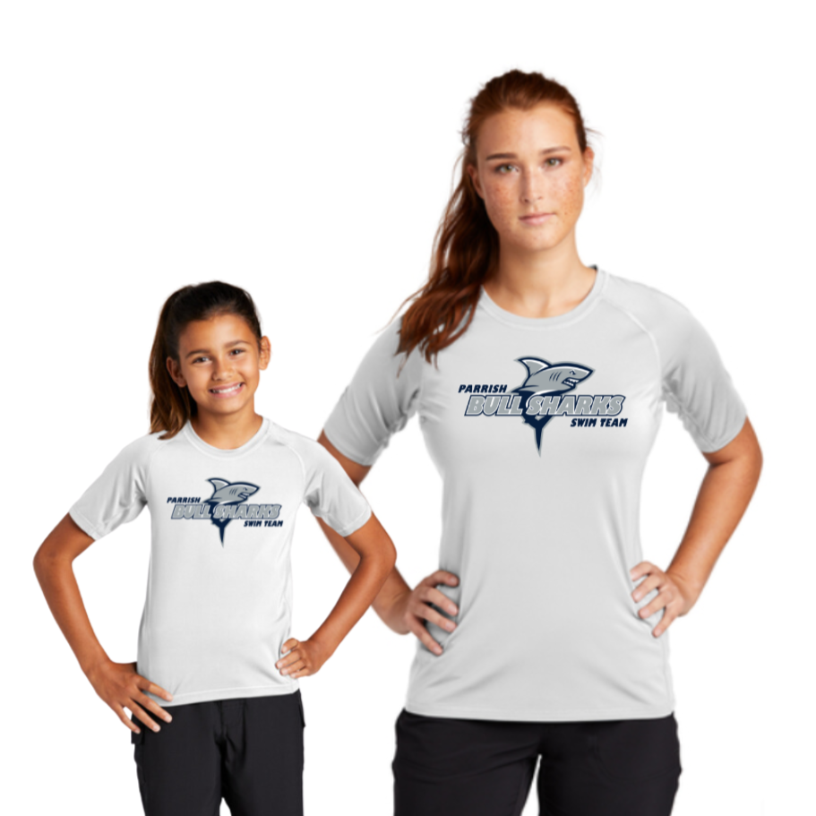 Parrish Bullsharks Ladies/Girls Short sleeve Rashguard UPF 50
