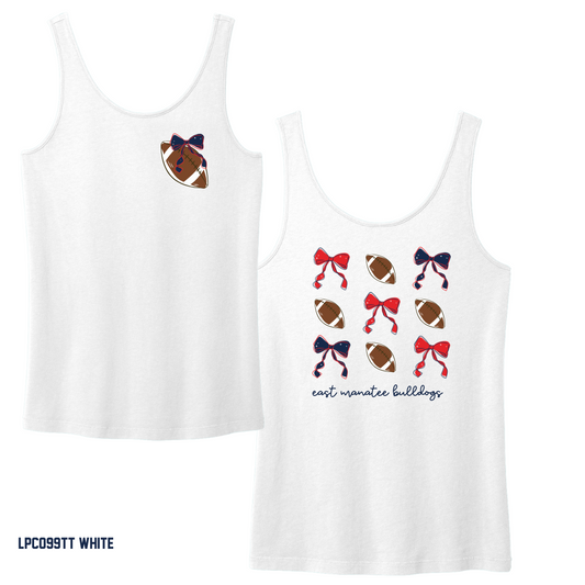 Bulldogs - LPC099TT Port & Co™ Women's Beach Wash® Garment-Dyed Tank