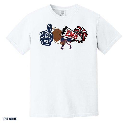 Bulldogs - Youth & Adult 1717 / 9018  Comfort Colors® Heavyweight Ring Spun Tee