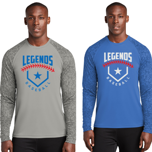 Legends Unisex LS Camo Hex Tee