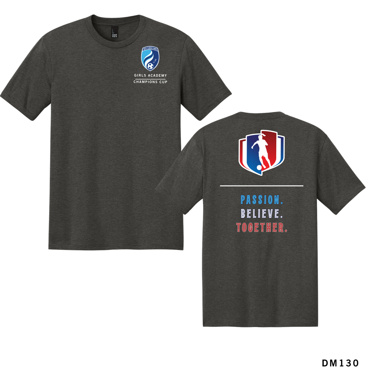 West Florida Flames Tri-blend Tee DM130/DM130Y