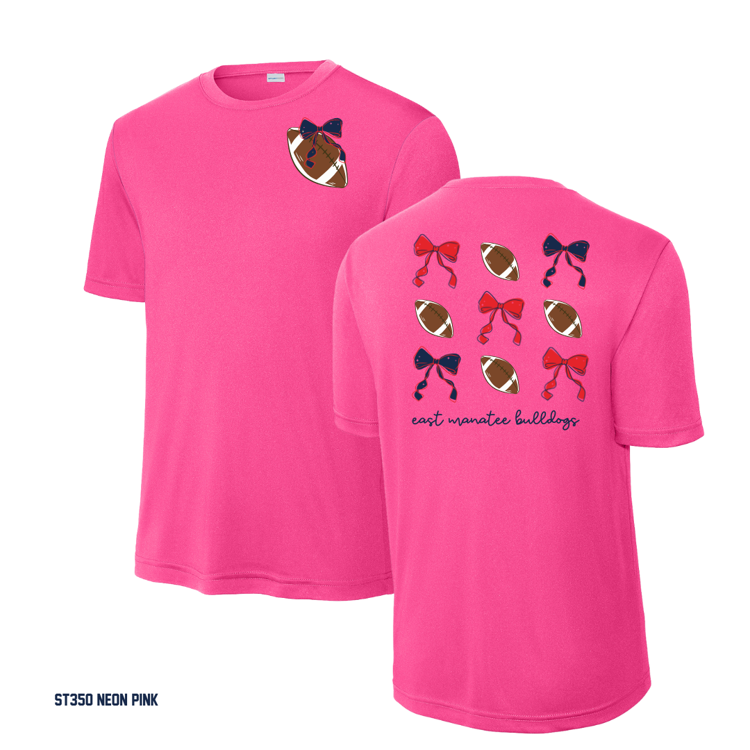 Bulldogs - PINK OUT Youth & Adult ST350 / YST250 Sport-Tek® PosiCharge® Competitor™ Tee