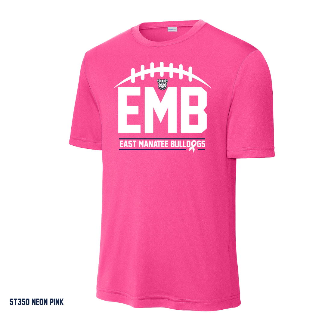 Bulldogs - PINK OUT Youth & Adult ST350 / YST250 Sport-Tek® PosiCharge® Competitor™ Tee