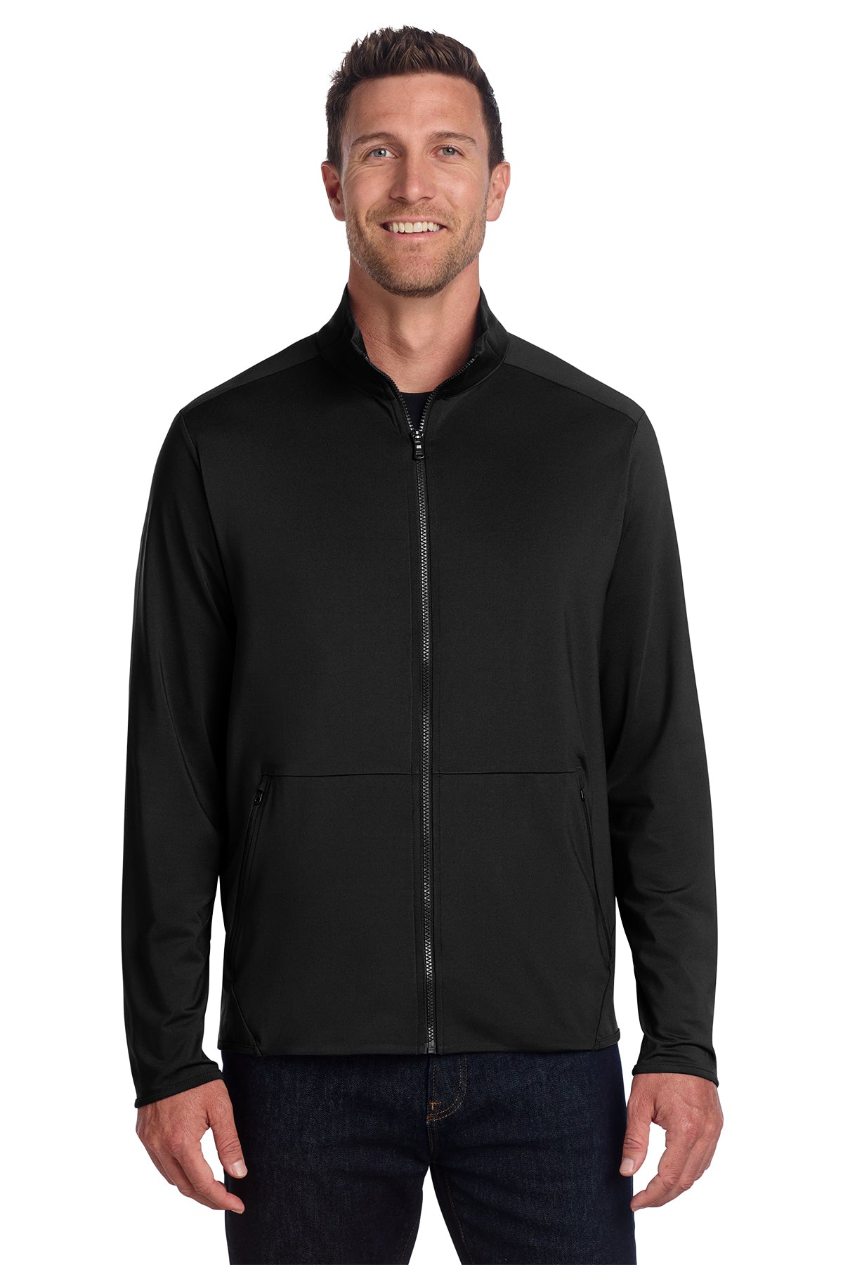 K595 Port Authority® Accord Stretch Fleece Full-Zip