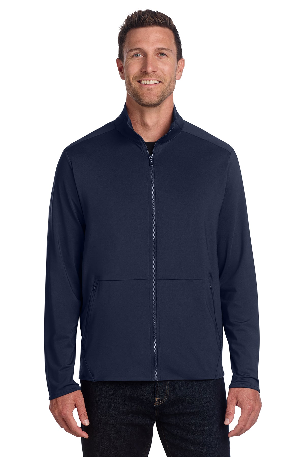 K595 Port Authority® Accord Stretch Fleece Full-Zip