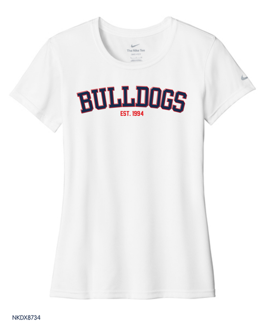 Bulldogs - Youth, Adult, Women's NKDX8730 / NKDX8734 / NKDX8787 Nike Swoosh Sleeve rLegend Tee